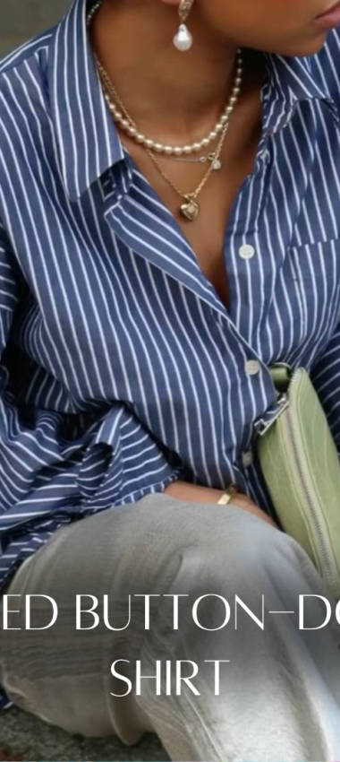 DEp Striped Button-Down Shirt